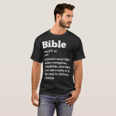 Funny Atheist AntiReligion Atheism Bible family T-Shirt (Vorne ganz)