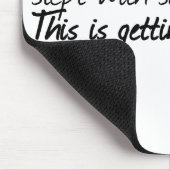 Funny Atheist Design Mousepad (Ecke)