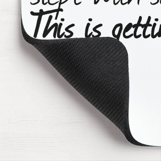 Funny Atheist Design Mousepad (Ecke)