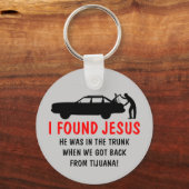Funny atheist fand ich Jesus Schlüsselanhänger (Vorderseite)