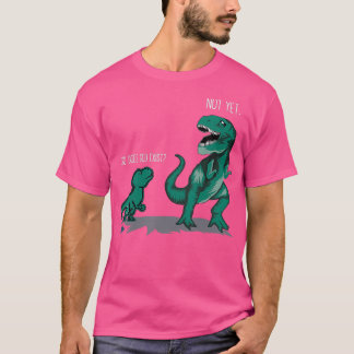 Funny Atheist Gift Vater gibt es Dinosaurier T-Shirt