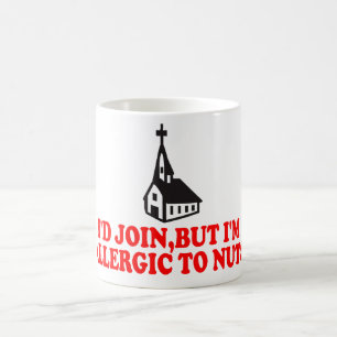 Funny Atheist Kaffeetasse