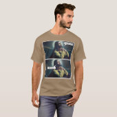 Funny Atheist Religious Jesus Praying Gift T-Shirt (Vorne ganz)