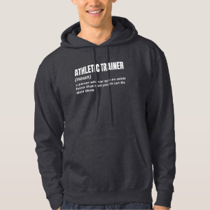 Funny Athletic Trainer Definition Hoodie