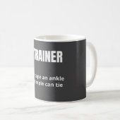 Funny Athletic Trainer Definition Kaffeetasse (VorderseiteRechts)