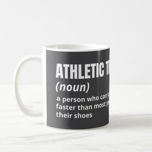 Funny Athletic Trainer Definition Kaffeetasse (Links)