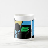 Funny ATM Bank Robbery Stickman Tasse - 088 (Mittel)