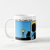 Funny ATM Bank Robbery Stickman Tasse - 088 (Links)