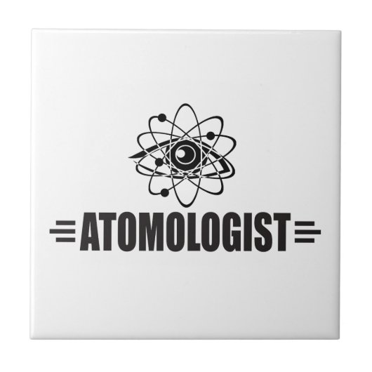 Funny Atom Fliese (Vorderseite)