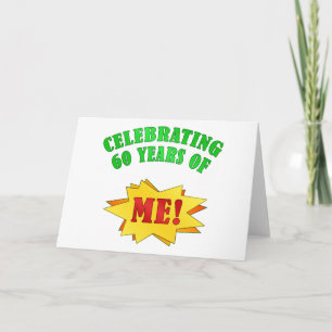 Funny Attitude 60. Geburtstagsgeschenke Karte