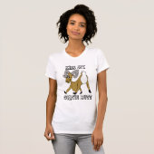 Funny Attitude Sprichwort Goat Shirt Ladys Twofer (Vorne ganz)