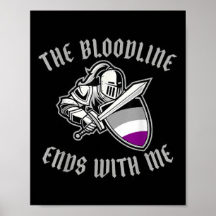 Funny Aual Mittelalterliche Ace Flag Cards Que Lgb Poster