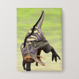 Funny Aucasaurus Dinosaur - Perfekt für Dino Lover Button