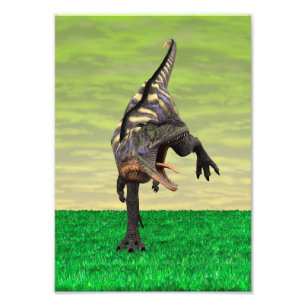 Funny Aucasaurus Dinosaur - Perfekt für Dino Lover Fotodruck