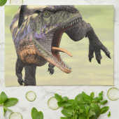 Funny Aucasaurus Dinosaur - Perfekt für Dino Lover Geschirrtuch (Gefaltet)