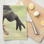 Funny Aucasaurus Dinosaur - Perfekt für Dino Lover Geschirrtuch (Viertel Falte)
