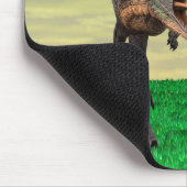 Funny Aucasaurus Dinosaur - Perfekt für Dino Lover Mousepad (Ecke)