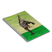 Funny Aucasaurus Dinosaur - Perfekt für Dino Lover Notizblock (Rechte Seite)