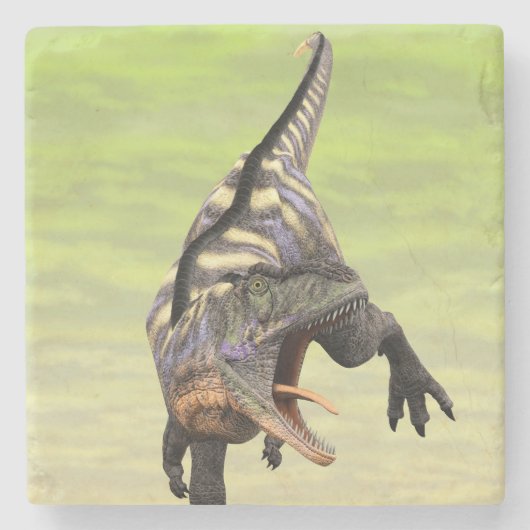 Funny Aucasaurus Dinosaur - Perfekt für Dino Lover Steinuntersetzer (Vorderseite)