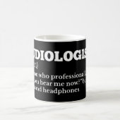 Funny Audiologe Definition Kaffeetasse (Mittel)