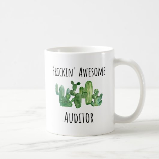 Funny Auditor Wertschätzung danke Ihnen Geschenk I Kaffeetasse (Rechts)