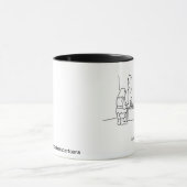 Funny "Auditor's Here" Business Tasse Geschenk (Zentrum)