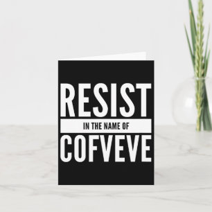 Funny - Aufenthalt im Namen des Cofveve Karte