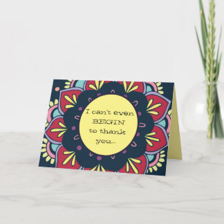 Funny/aufrichtig Danke