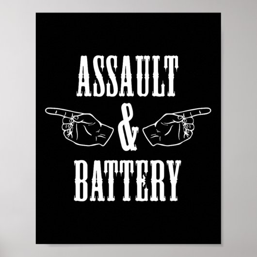 Funny Ault und Battery Bodybuilding Poster (Vorne)