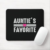 Funny Auntie'ss Favorite Son Daughter I'm Auntie's Mousepad (Mit Mouse)