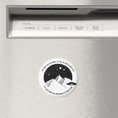 Funny Außerirdischen Intelligent Life in Universe  Magnet (In Situ (Geschirrspüler))