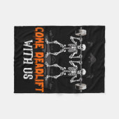 Funny Außerirdischen Karate Comt Gift Martial Arts Fleecedecke (Vorderseite (Horizontal))