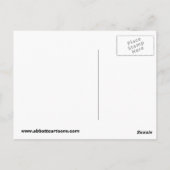 Funny Außerirdischen Spaß "Spectickles" Postkarte (Rückseite)