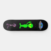 FUNNY AUSSERIRDISCHEN UFO Skateboards (Horizontal)