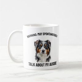 Funny Aussie Dog Lustiges Kaffeekaffee Tasse Tasse