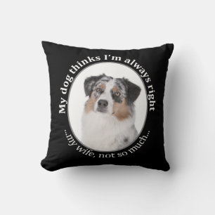 Funny Aussie / Ehefrau Pillow Kissen