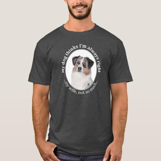 Funny Aussie / Ehefrau T - Shirt (Vorderseite)