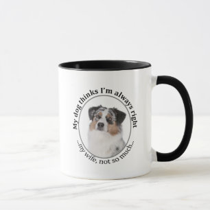 Funny Aussie / Ehefrau Tasse