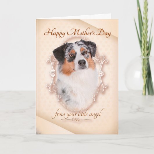 Funny Aussie Mother's Day Card Karte (Vorderseite)