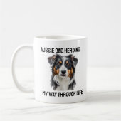 Funny Aussie Vater Herding Tasse (Links)
