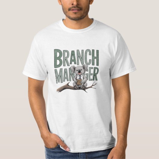 Funny Australian Animals: Koala Designs T-Shirt (Vorderseite)