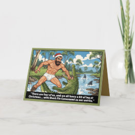 Funny Australian Christmas Karte