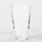 Funny Australian emu trio Cartoon Illustration Glas (Links)