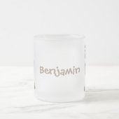 Funny Australian emu trio Cartoon Illustration Mattglastasse (Mittel)