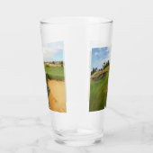 Funny Australian Golf Design, Bierglas Glas (Rechts)