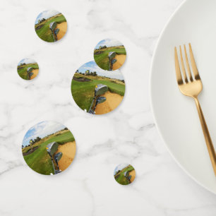 Funny Australian Golf Design, Birthday Confetti Konfetti