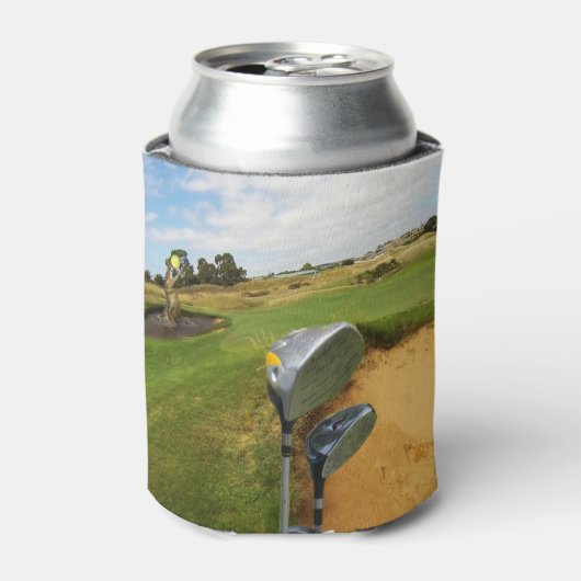 Funny Australian Golf Design, Can Cooler Dosenkühler (Kanne Vorderseite)