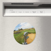 Funny Australian Golf Design, Magnet (In Situ (Geschirrspüler))