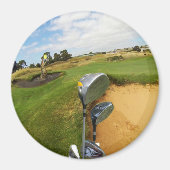 Funny Australian Golf Design, Magnet (Vorne)