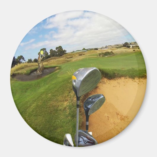 Funny Australian Golf Design, Magnet (Vorne)